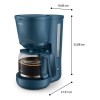 Philips HD7411/70 coffee maker Manual Drip coffee maker 1.38 L