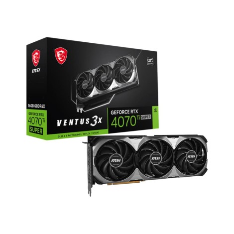 MSI GeForce RTX 4070 Ti SUPER 16G VENTUS 3X OC | MSI