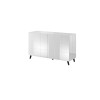 Cama sideboard 2D REJA white gloss/white gloss