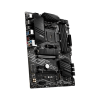 MSI | B550-A PRO | Processor family AMD | Processor socket AM4 | DDR4 DIMM | Memory slots 4 | Supported hard disk drive interfaces SATA, M.2 | Number of SATA connectors 6 | Chipset AMD B550 | ATX