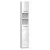 Topeshop MARBELA BIEL-POŁ bathroom storage cabinet White