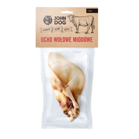 JOHN DOG Beef ear - dog treat - 1