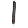 LESTAR LXARM 810 G-A K.:CZ 1,5M 19"PDU Black 8 AC outlet(s) 230 V 1.5 m