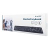 KEYBOARD STANDART USB RUS/BLACK KB-U-103-RU GEMBIRD