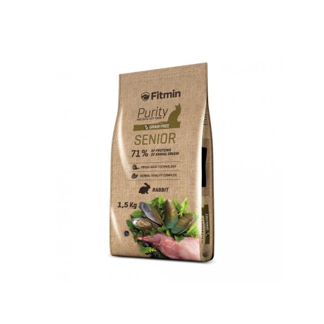 FITMIN Purity Purity Senior Rabbit  - dry cat food - 1,5kg