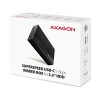 AXAGON Ribbed aluminum USB 3.2 Gen 1 - SATA 6G external box for 3.5