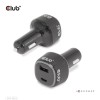 NB CHARGER CAR USB+USB-C/63W CAC-1922 CLUB3D