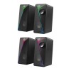 PC Speakers 2.0 DEFENDER J5 2.0 6W LED USB black
