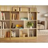 FIESTA 8P ARTISAN/WHITE BOOKCASE