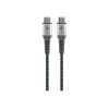 Goobay | USB-C  to USB-C  Textile Cable with Metal Plugs | 49302 | USB-C to USB-C USB-C male | USB-C male