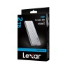 External SSD|LEXAR|E6P|2TB|USB 3.2|Write speed 1000 MBytes/sec|Read speed 1050 MBytes/sec|LPAE06N002T-RNBNG