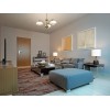 Activejet Classic ceiling chandelier pendant lamp RITA Patina triple 3xE27 for living room