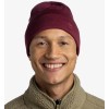 Czapka BUFF HEAVYWEIGHT MERINO WOOL LOOSE HAT SOLID TIBETAN RED
