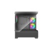 Case|XILENCE|XG172|MidiTower|Case product features Fan control panel/Transparent panel|Not included|Colour Black|XG172