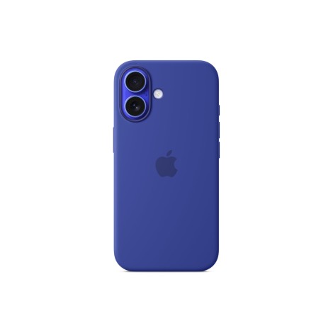 Apple iPhone 16 Silicone Case with MagSafe - Ultramarine | Apple