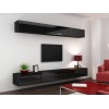 Cama TV stand VIGO 140 30/140/40 black/black gloss