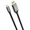 Trust 25630 cable gender changer USB-C HDMI Black, Silver