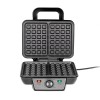 Camry | Waffle Maker | CR 3046 | 1600 W | Number of pastry 2 | Belgium | Black/Stainless Steel