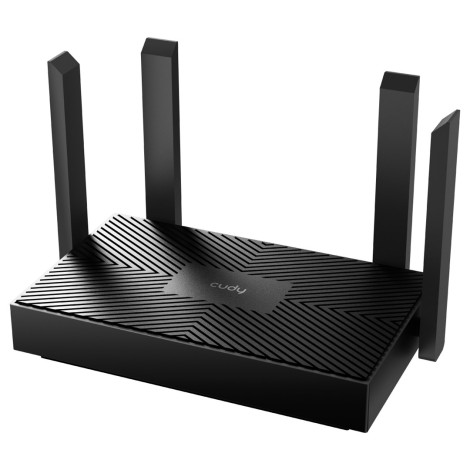Cudy WR1500 wireless router Gigabit Ethernet Dual-band (2.4 GHz / 5 GHz) Black