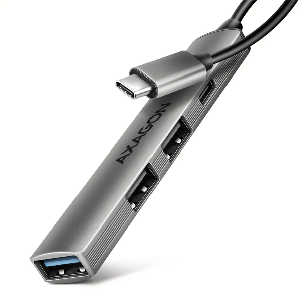 AXAGON ALU STRIP USB-C 4 port ...
