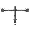 Maclean desk mount for 2 monitors, VESA 75x75 and 100x100, 17-32", 2x 9kg, MC-754N