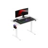 Huzaro Hero 7.9 White - height-adjustable electric gaming desk