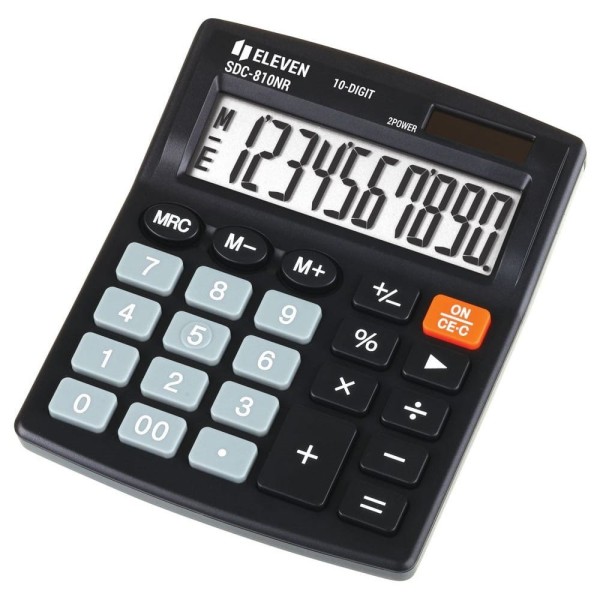 ELEVEN calculator office SDC-810NR  10-digit ...