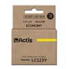 Actis KB-123Y ink (replacement for Brother LC123Y/LC121Y; Standard; 10 ml; yellow)