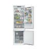 Candy ECNBQL3518EV Refrigerator, E, Built-in, Combi, Height 1.773m, Fridge net 194 L, Freezer net 74 L, White