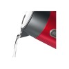 Bosch | Kettle | DesignLine TWK4P434 | Electric | 2400 W | 1.7 L | Stainless steel | 360° rotational base | Red/Black