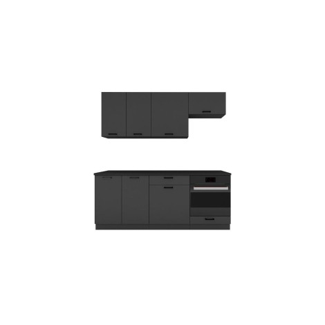 Cosmo Design ANIKA graphite/graphite 2.0 kitchen furniture set