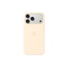 Apple iPhone 17 Pro Max Silicone Case with MagSafe – Vanilla | Apple