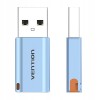 Adapter USB 3.1 Vention USB-A do USB-C ze smyczą stop aluminium