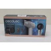 SALE OUT. Cecotec IoniCare RockStar Nano IonTech Champagne Hair dryer | Cecotec Hair Dryer | IoniCare RockStar Nano IonTech Champagne | 1600 W | Number of temperature settings 3 | Ionic function | Champagne | DAMAGED PACKAGING, UNPACKED