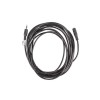 Lanberg CA-MJFJ-10CC-0050-BK audio cable 5 m 3.5mm Black