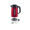 Bosch | Kettle | DesignLine TWK4P434 | Electric | 2400 W | 1.7 L | Stainless steel | 360° rotational base | Red/Black