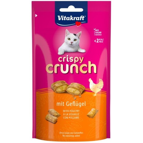 VITAKRAFT CRISPY CRUNCH drób przysmak kot 60g