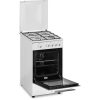 Simfer | Cooker | 4401SGRBB.1 | Hob type Gas | Oven type Gas | White | Width 50 cm | Depth 55 cm | 49 L