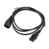 Lanberg IEC 320 C13->C14 cable 1.8m, black | Lanberg