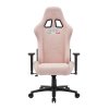 Onex Short Pile Linen; Metal; Nylon base | Gaming Chairs | ONEX STC | Pink