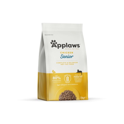 APPLAWS Cat Senior Chicken - dry cat food - 7,5 kg