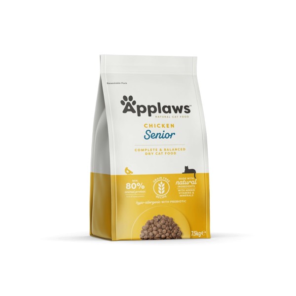 APPLAWS Cat Senior Chicken - dry ...