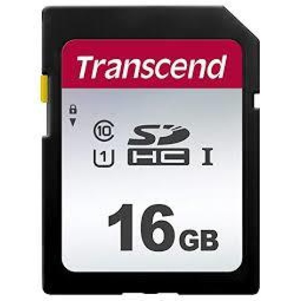 MEMORY SDHC 16GB UHS-I/C10 TS16GSDC300S TRANSCEND