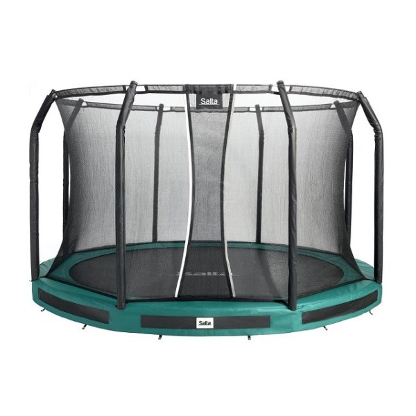 Trampoline Premium Ground Combo 396cm Green