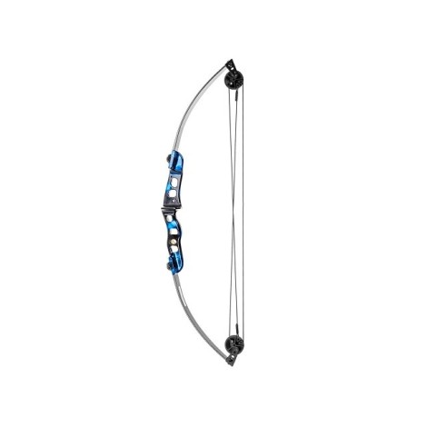 Poe Lang EK Firestar 25 LBS Carbon Blue Compound Bow