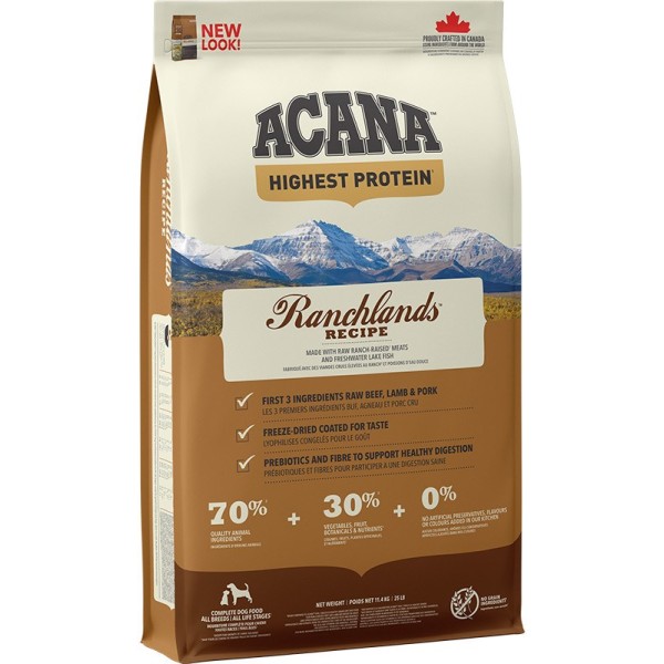 Acana Ranchlands Dog 11, 4 kg