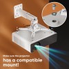 PROJECTOR ACC MOUNT/WHITE K3A-W ONKRON