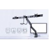 Gembird MA-DA3-03 monitor mount / stand 68.6 cm (27") Black Desk