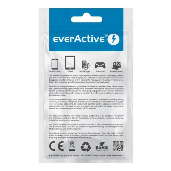 everActive cable USB-C 1m - White, ...