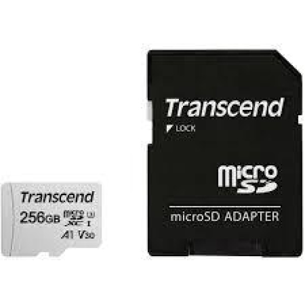 MEMORY MICRO SDXC 256GB W/ADAP/C10 TS256GUSD300S-A ...